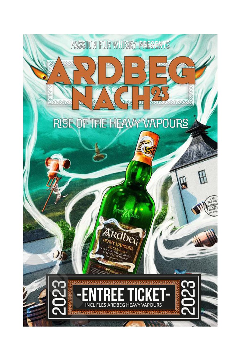 Ardbeg Nâch 2023 Entree Ticket - Met Fles Ardbeg Heavy Vapours