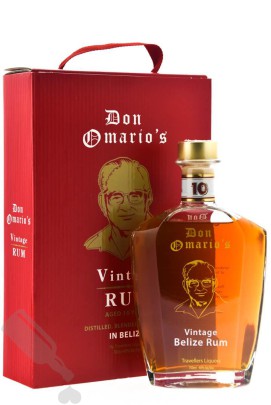 Don Omario's 10 years Vintage Belize Rum