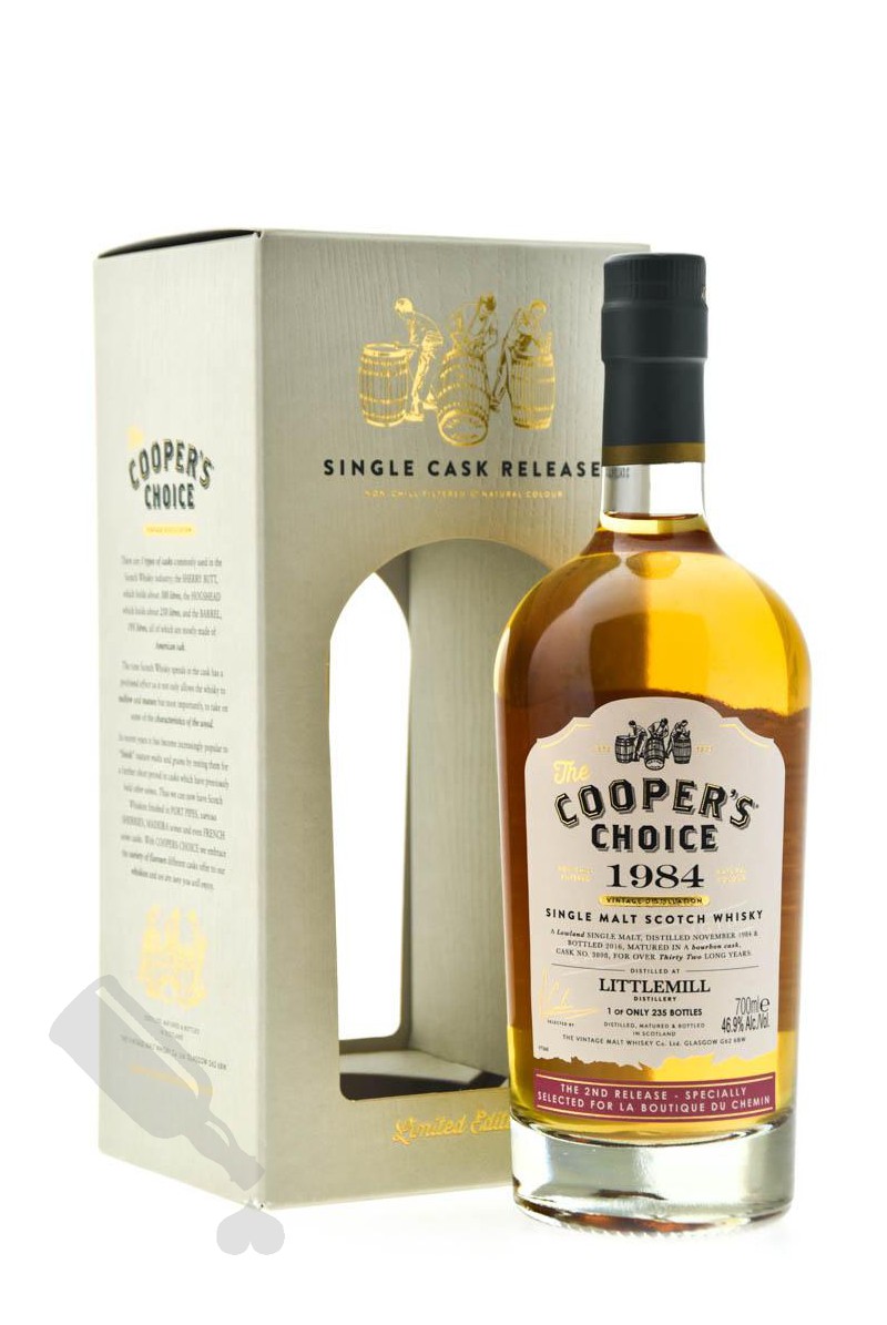 Littlemill 32 years 1984 - 2016 #3898 for La Boutique du Chemin