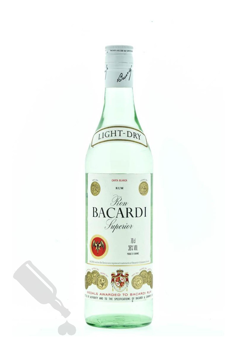 Bacardi Light-Dry bott. 1990's
