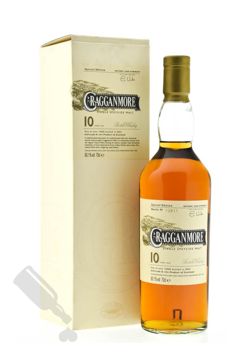 Cragganmore 10 years 1993 - 2004 Special Edition