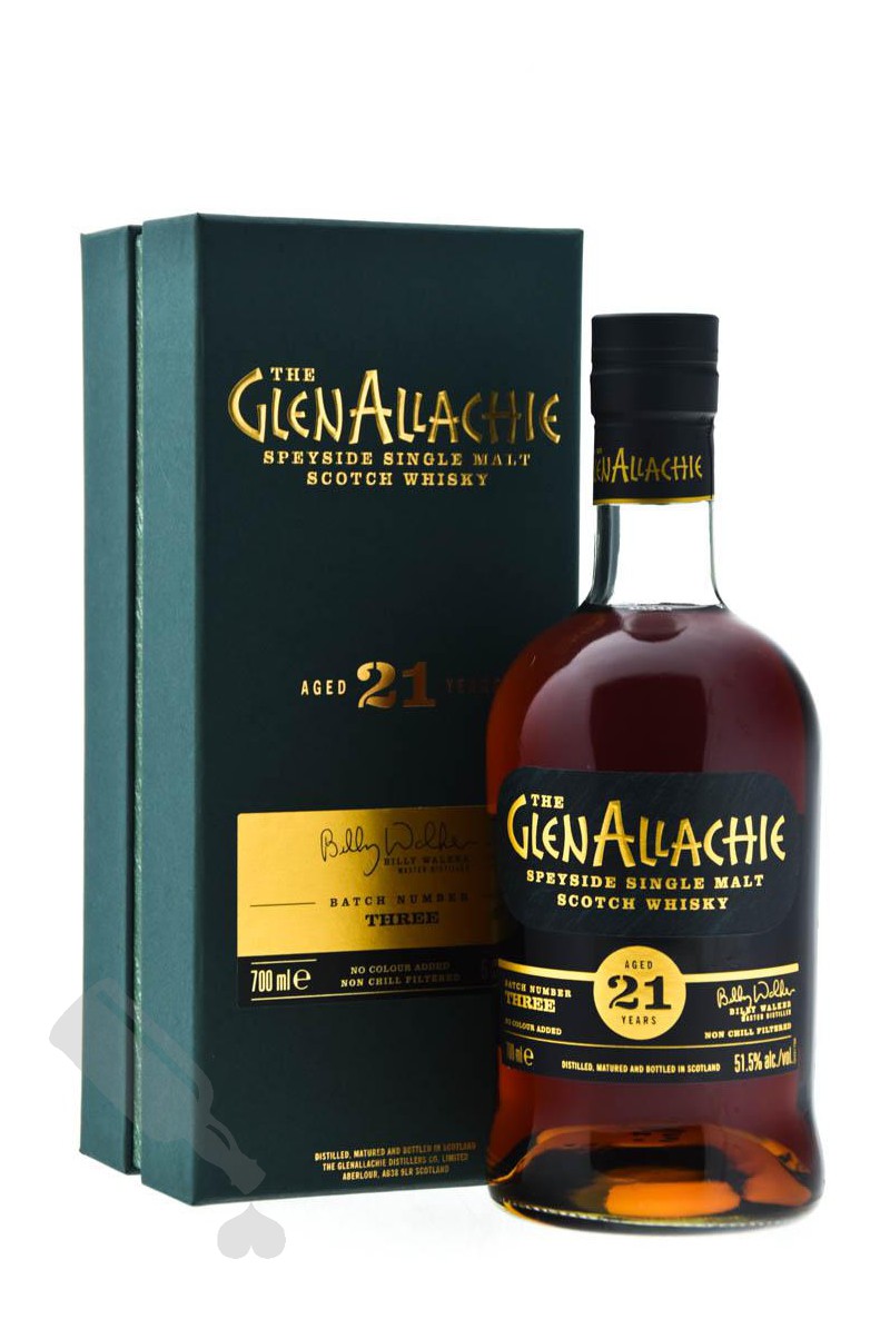 GlenAllachie 21 years Batch Number Three