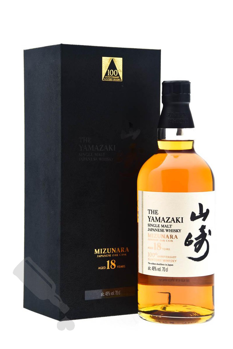 Yamazaki 18 years Mizunara Japanese Oak Cask - 100th Anniversary Edition