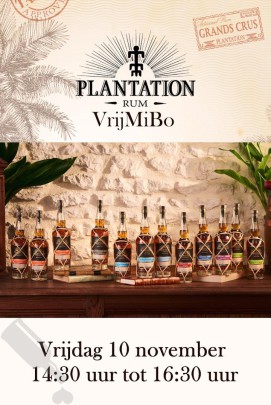 Vrijmibo 10 november 2023 - Plantation Rum with Jonathan Van Dorp