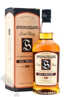 Springbank 10 years 100 Proof - Bot. 2000's