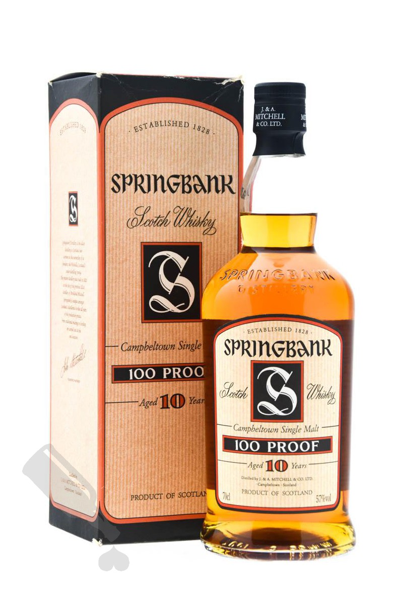 Springbank 10 years 100 Proof - Bot. 2000's