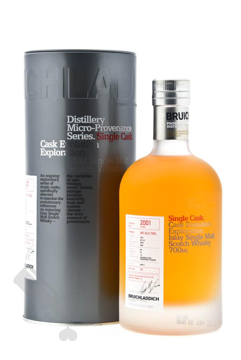 Bruichladdich 9 years 2001 - 2011 #1 Single Cask for B&T