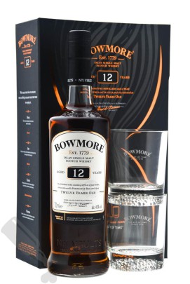 Bowmore 12 years - Giftpack