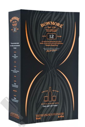 Bowmore 12 years - Giftpack