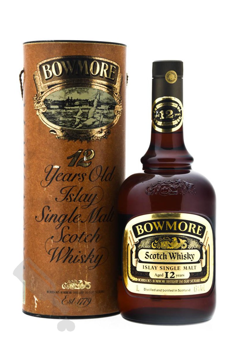 Bowmore 12 years 100cl - Bot. 1980's