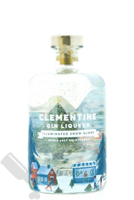 Clementine Gin Liqueur Illuminated Snow Globe