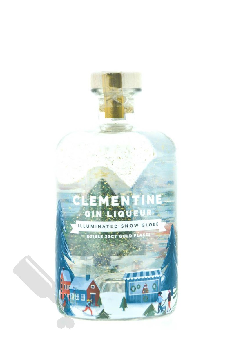 Clementine Gin Liqueur Illuminated Snow Globe Clementine Gin Liqueur Illuminated Snow Globe