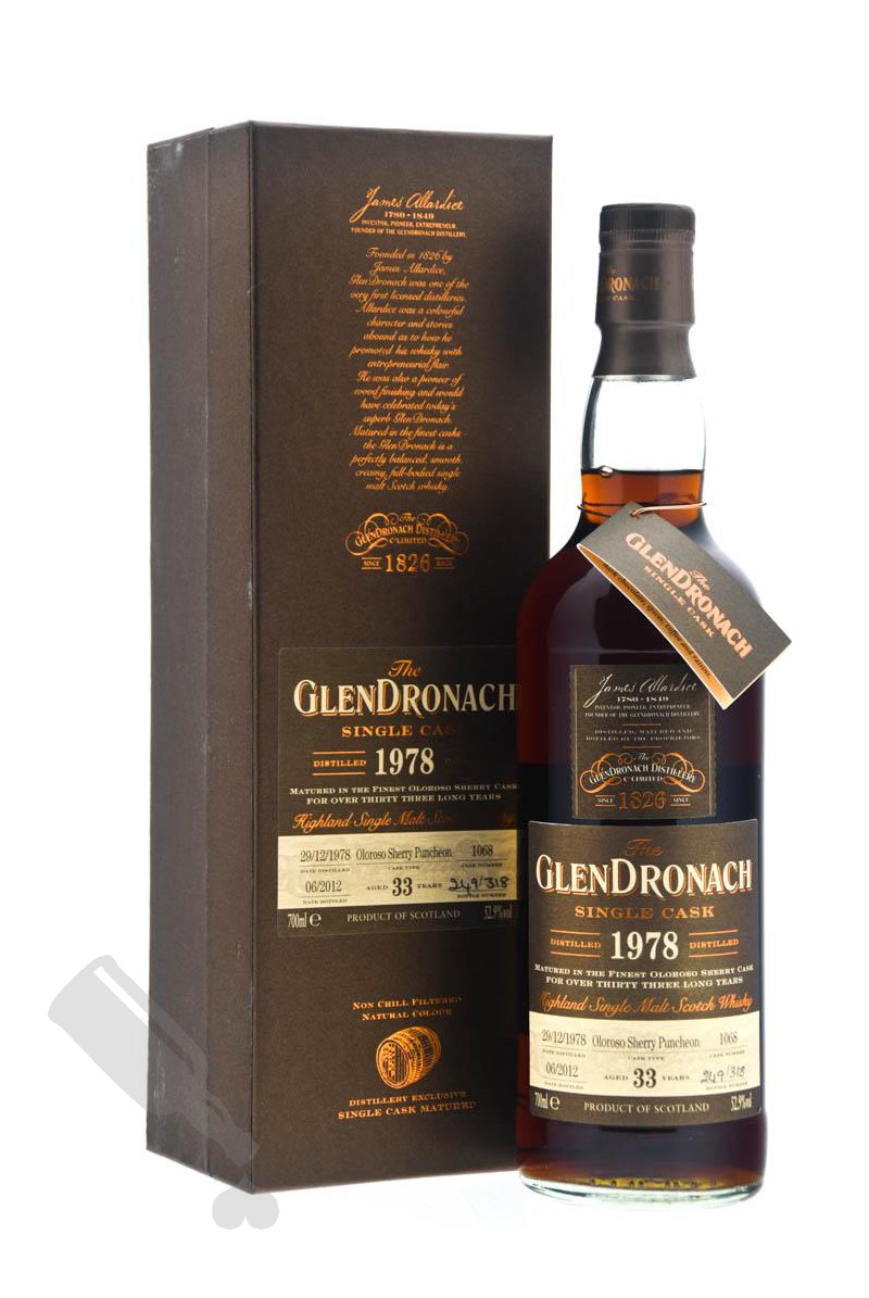 GlenDronach 33 years 1978 - 2012 #1068