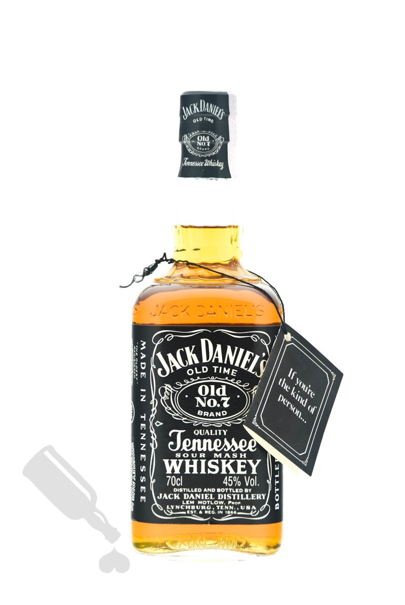 Jack Daniel's Old No. 7 - Bott. 1980's - Passie voor Whisky