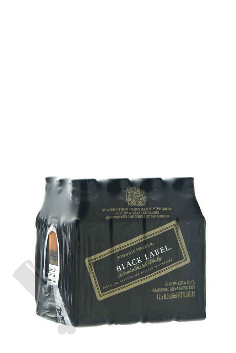 Johnnie Walker 12 years Black Label 12x 5cl