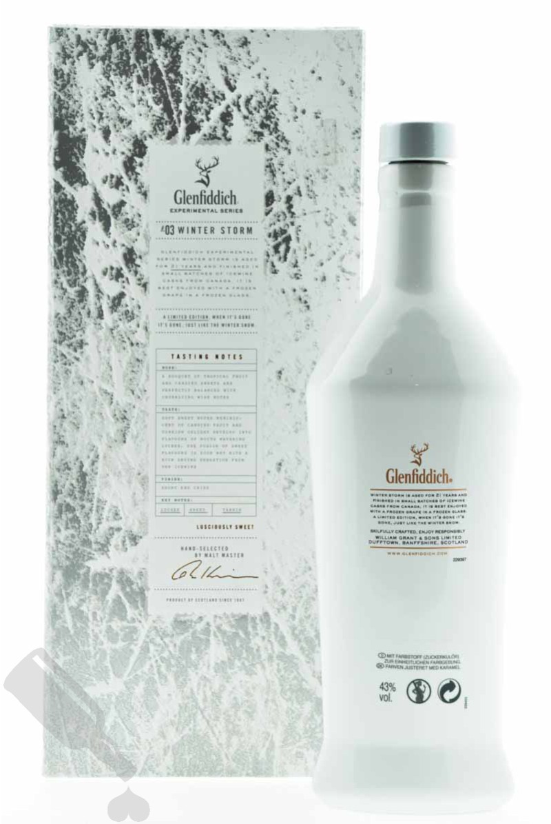 Glenfiddich 21 years Winter Storm Experimental Series #03 Batch 2