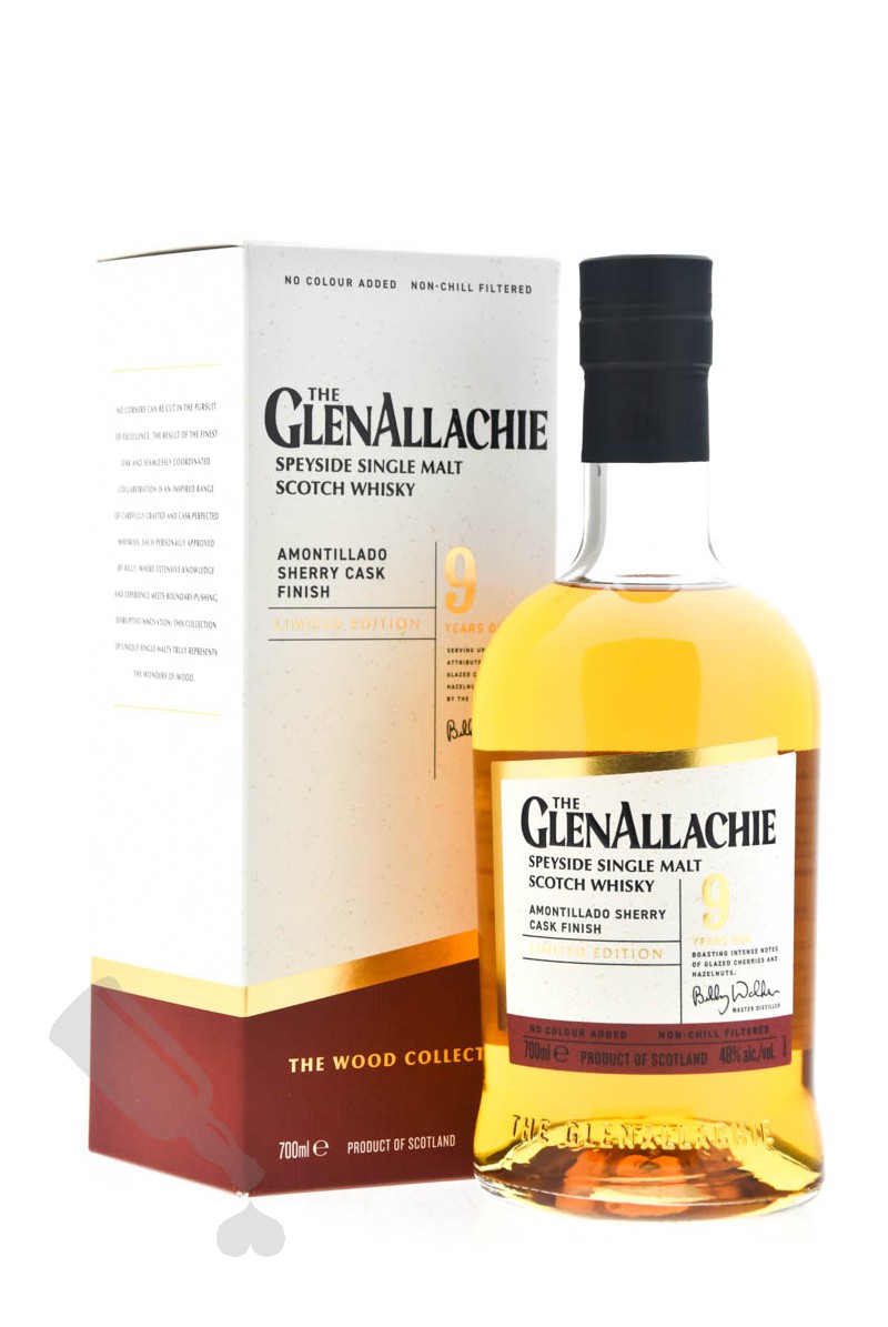 GlenAllachie 9 years Amontillado Sherry Cask Finish