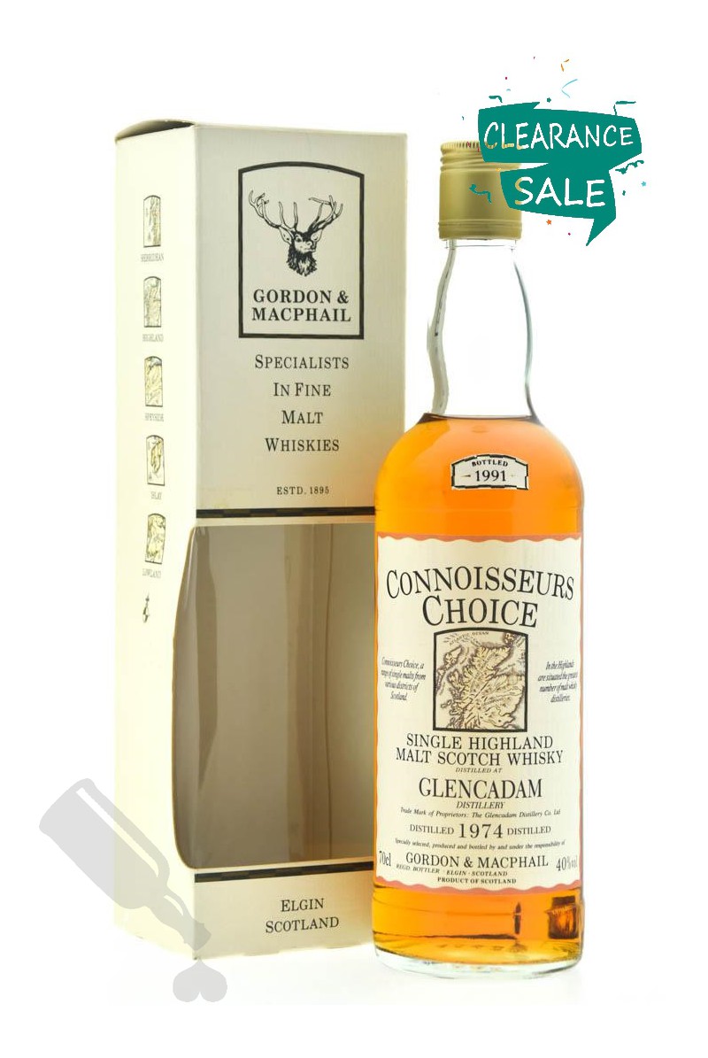 Glencadam 1974 - 1991 Connoisseurs Choice