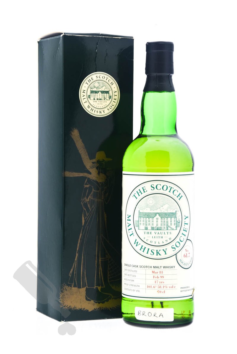 Brora 17 years 1981 - 1999 Society Cask No. 61.7