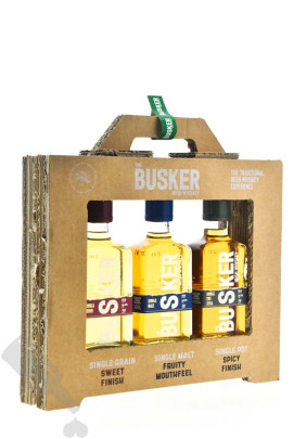 The Busker Irish Whiskey Experience 3x 20cl