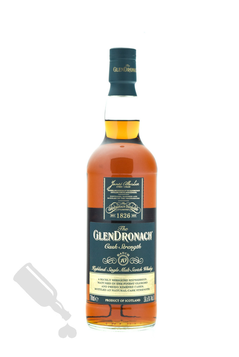 GlenDronach Cask Strength Batch 10 - without box