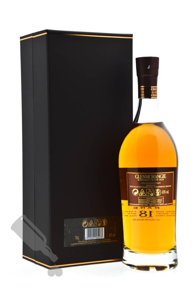 ウイスキー Glenmorangie 18 years old Extremely rare Glenmorangie 18 years Extremely Rare - Passie voor Whisky