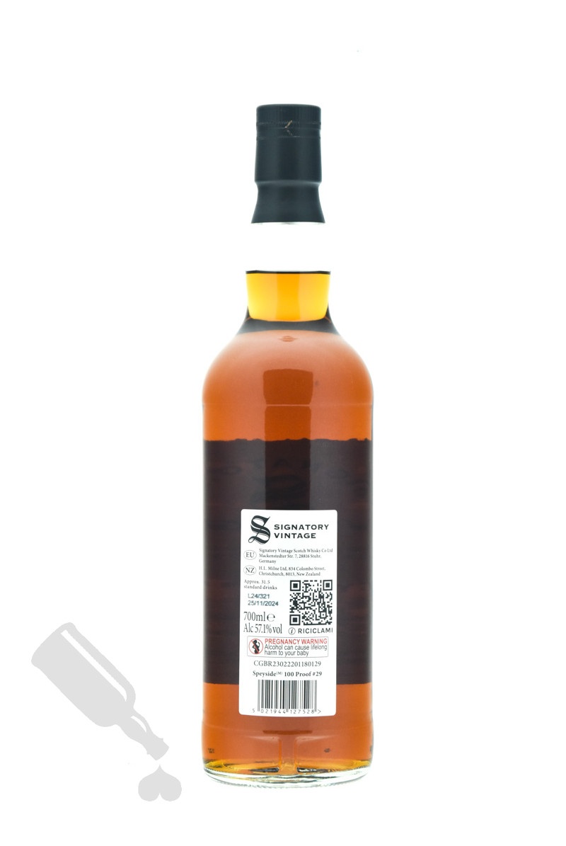 Speyside (M) 13 years 2011 - 2024 100 Proof Edition #29 - Passie