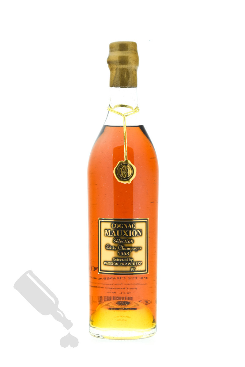 Cognac Mauxion Petite Champagne 1958 Selected by Passion for Whisky