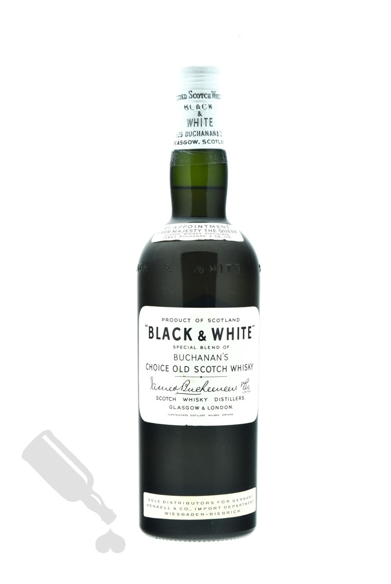 Black & White Buchanan's Choice Old Scotch Whisky - Bot. 1960's