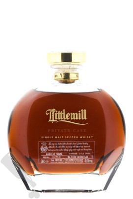 Littlemill 34 years 1990 - 2024 Private Cask #15/74-8 - 2nd Edition - The Dutch Trilogy