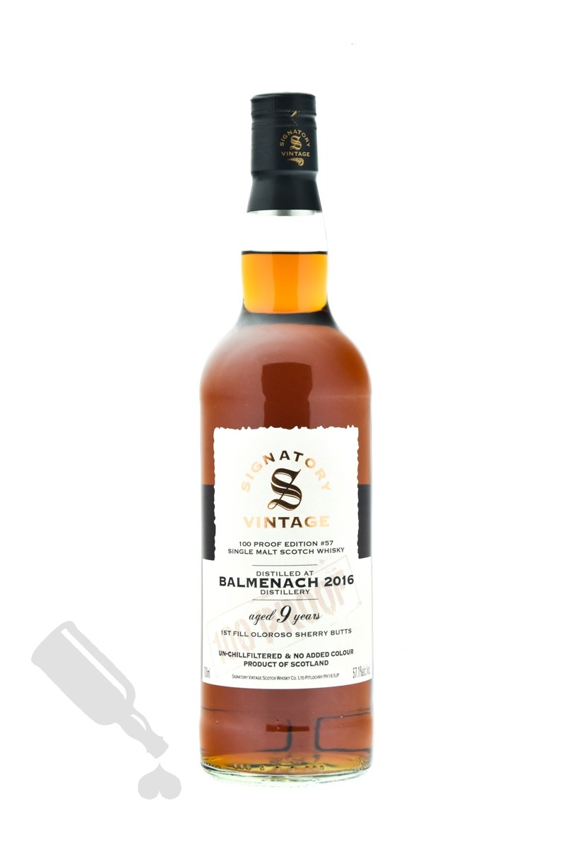 Balmenach 9 years 2016 - 2025 100 Proof #57 Balmenach 9 years 2016 - 2025 100 Proof #57
