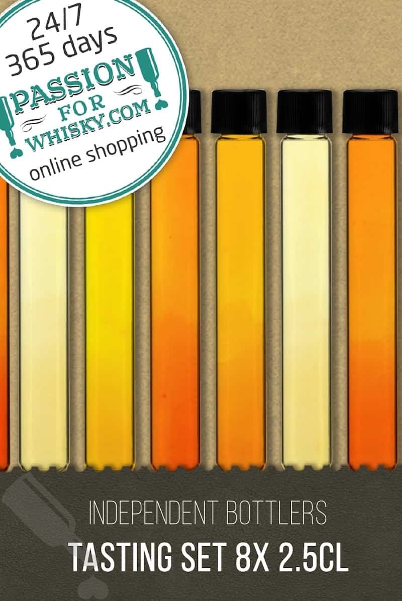 Independent Bottlers Tasting Set 8x 2.5cl