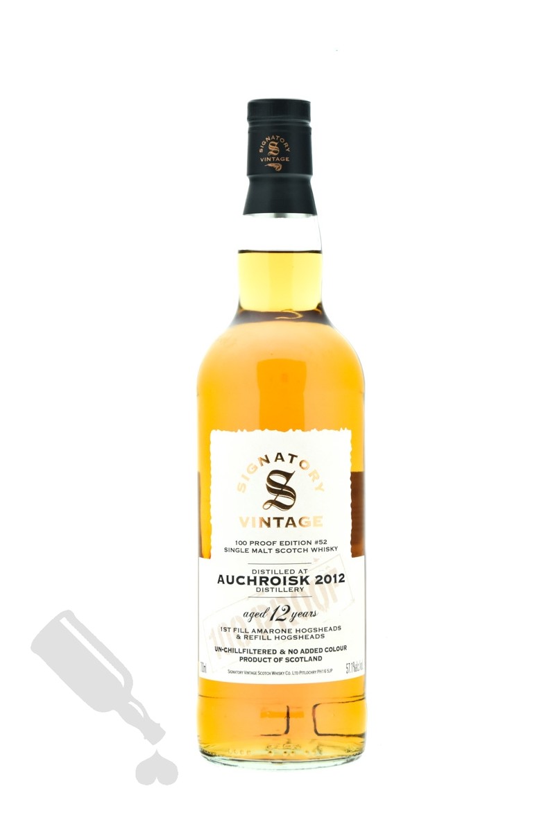 Auchroisk 12 years 2012 - 2025 100 Proof Series #52
