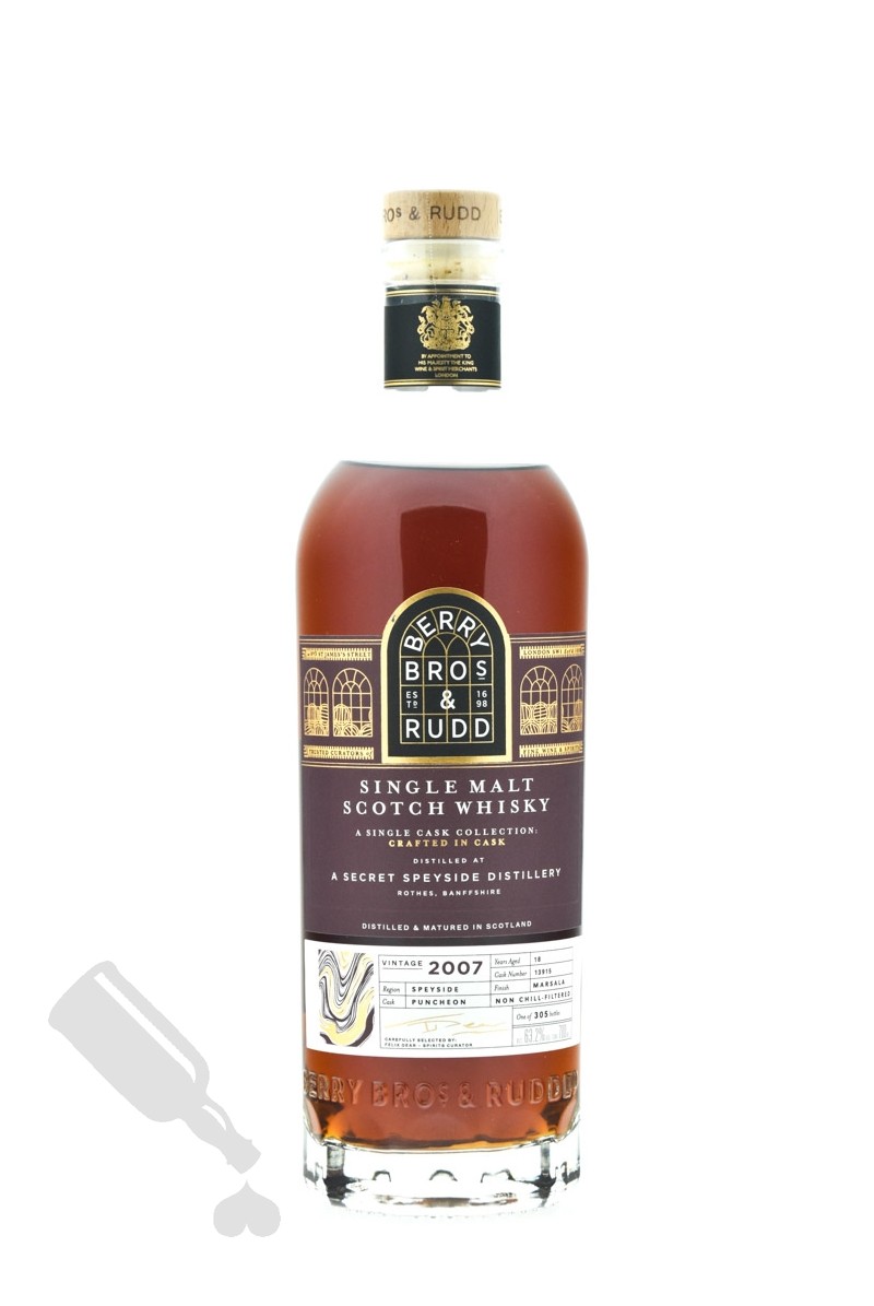 A Secret Speyside 18 years 2007 - 2025 #13915 Crafted in Cask