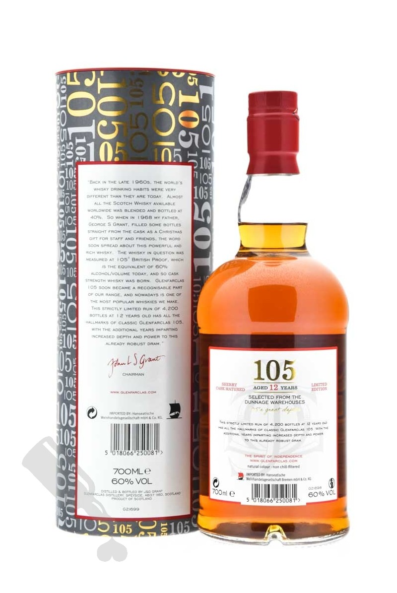 Glenfarclas 105 12 years Limited Edition - Passie voor Whisky