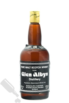 Glen Albyn 15 years 1963 - 1979 Dumpy Bottle