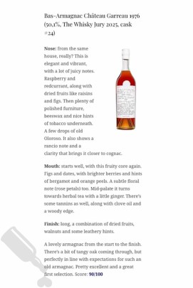 Château Garreau 1976 #24 The Whisky Jury