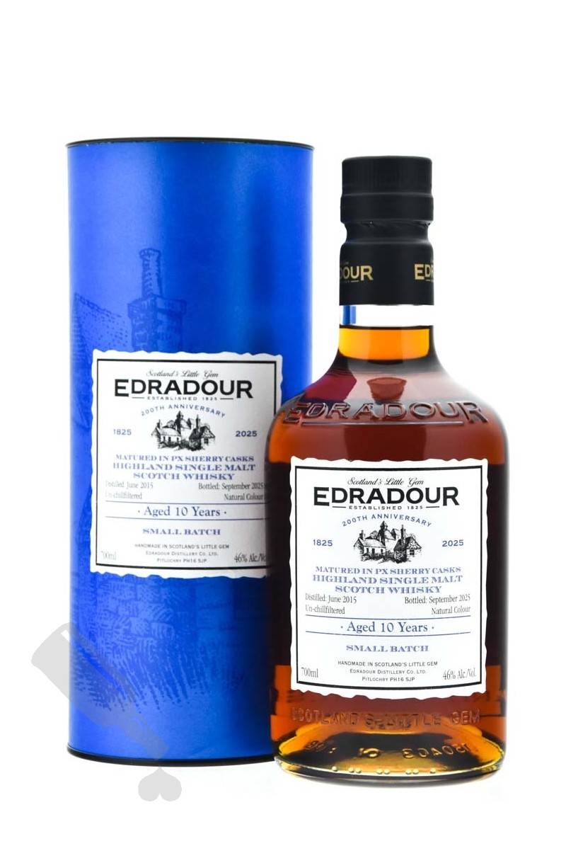 Edradour 10 years 2015 - 2025 PX Small Batch