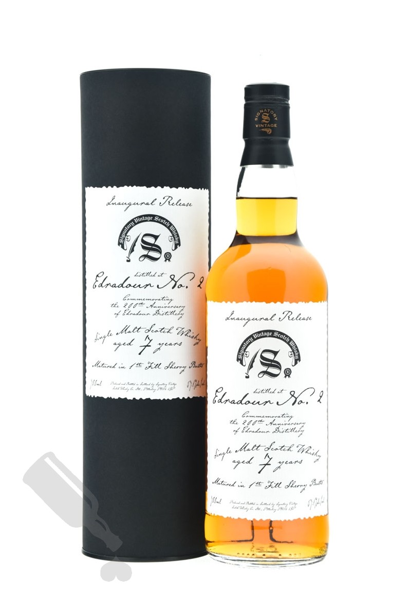 Edradour No.2 7 years 2018 - 2025 Inaugural Release
