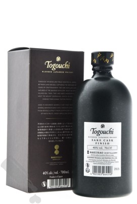 Togouchi Sake Cask Finish