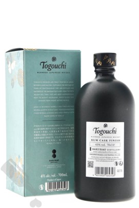 Togouchi Rum Cask Finish