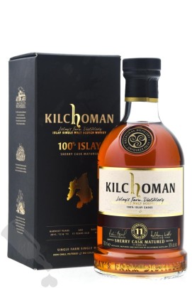 Kilchoman 11 years 100% Islay Sherry Cask Matured