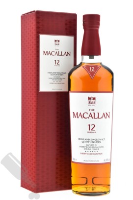 Macallan 12 years Sherry Oak Collection
