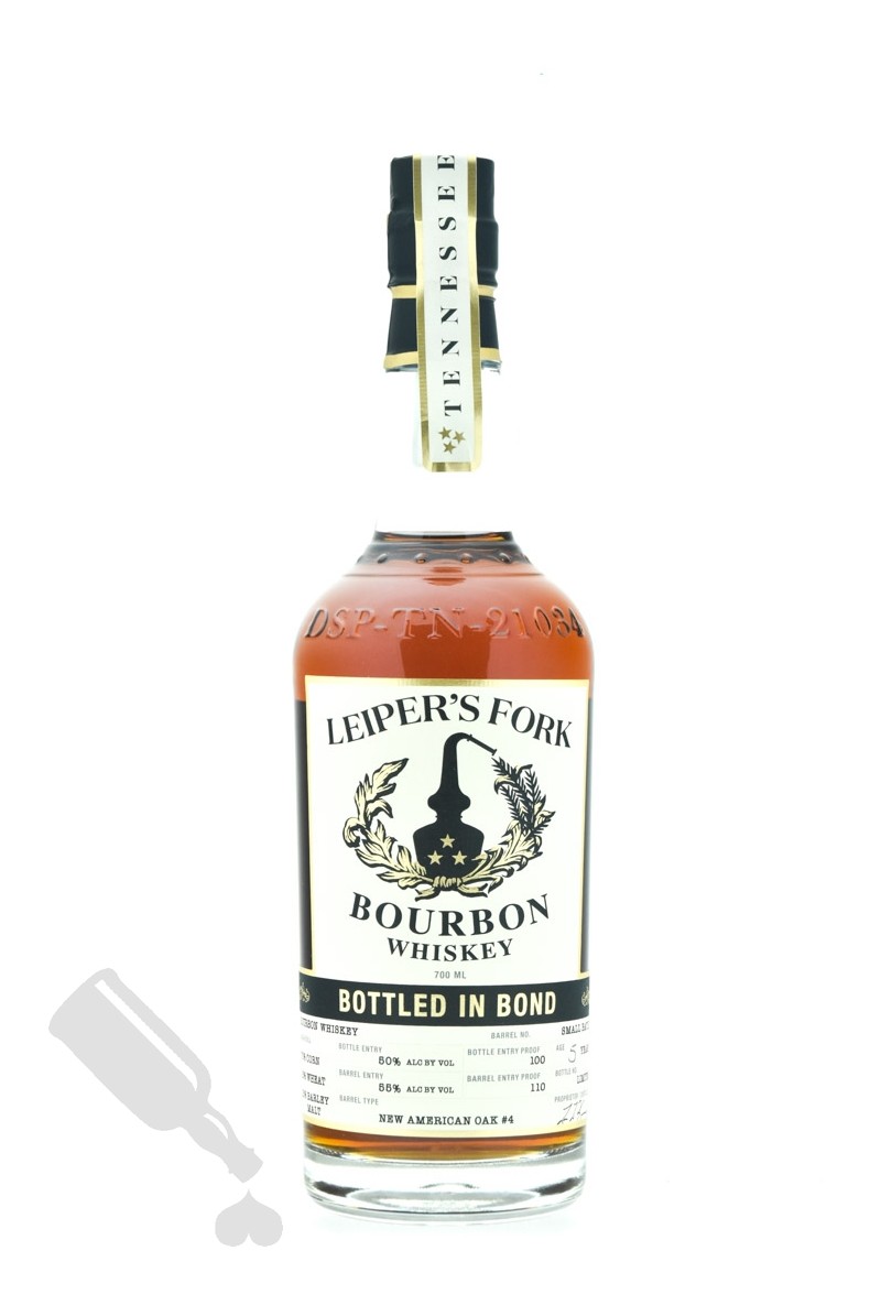 Leiper's Fork 5 years Bottled in Bond Bourbon Whiskey