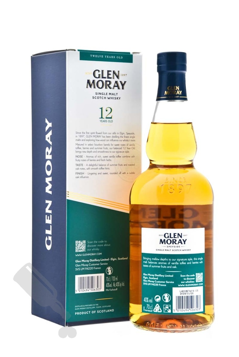Glen Moray 12 years - Passie voor Whisky