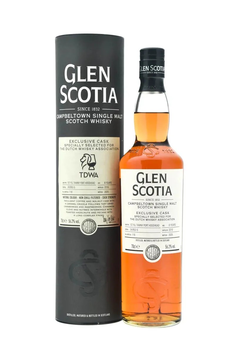 Glen Scotia 8 years 2016 - 2025 Exclusive Cask for TDWA Glen Scotia 8 years 2016 - 2025 Exclusive Cask for TDWA