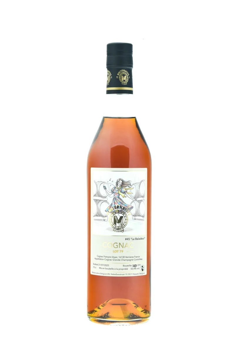 François Voyer Lot 79 Cognac #45 "Le Baladeur" - Malternative Belgium