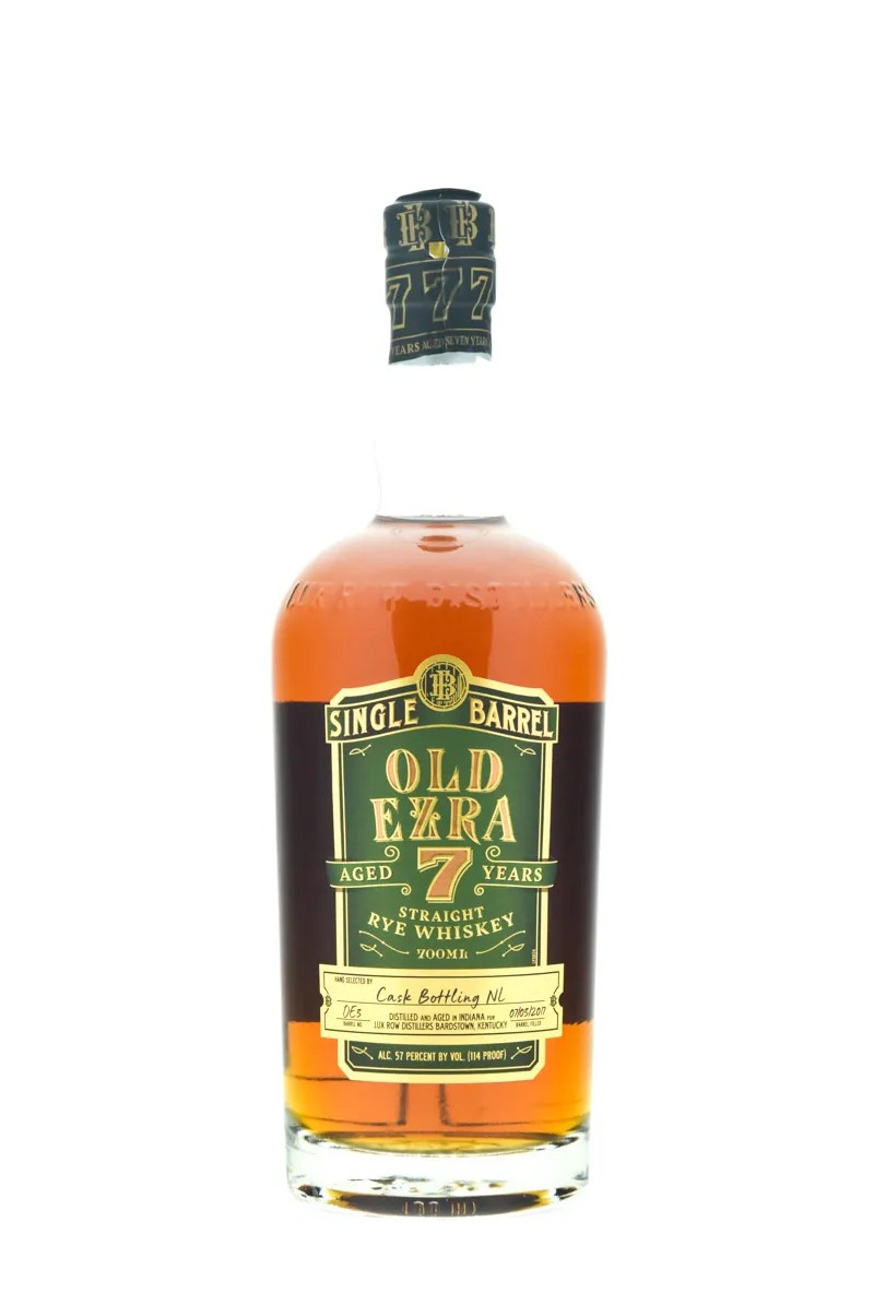 Old Ezra 7 years Straight Rye Single Barrel DE3