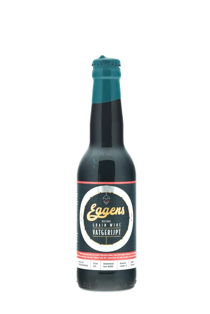 Eggens Grain Wine Vatgerijpt - 012/2025 - Dutch Whisky Casks 33cl