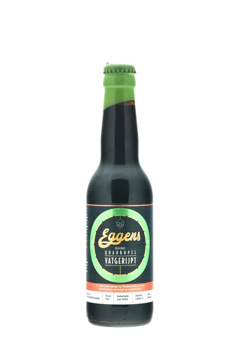Eggens Quadrupel Vatgerijpt - 013/2025 -  Irish Whiskey Cask 33cl